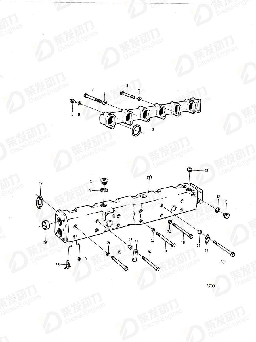 volvo penta Plug 180726 Drawing volvo penta Plug 180726 Drawing